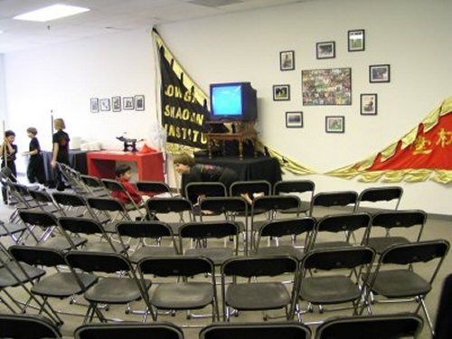 Watch Grand Opening on TV in Second Room